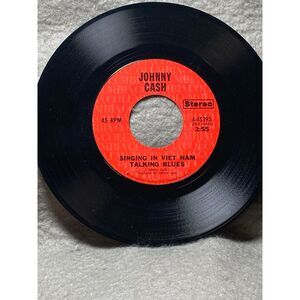 Johnny Cash 'You've Got a New Light Shining in Your Eyes'‎ Vintage 45 RPM Vinyl